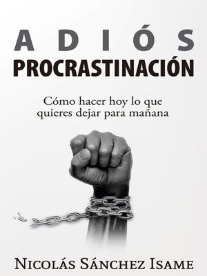 cover image of Adiós procrastinación